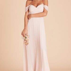 NEW Birdy Grey - M - Spence Convertible Dress in Pale Blush